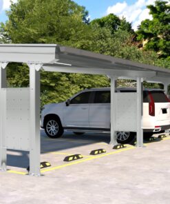 CARPORT SOLAR TECHCS06 MODEL - FOR ELECTRIC CARS